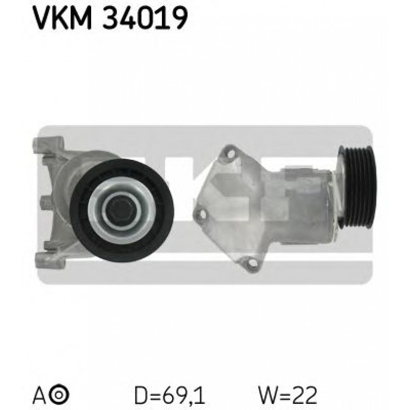 VKM 34019 SKF Натяжний ролик